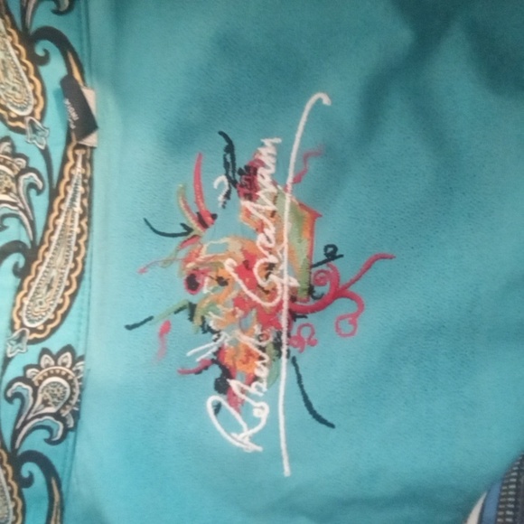 Robert Graham Mens Xl Striped Multicolor Long Sleeve Flip Cuff - Picture 4 of 10